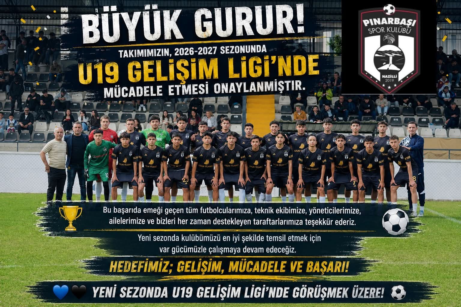 TFF U19 Gelişim Ligi duyurusu